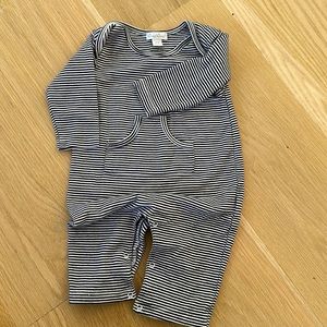 Perfect condition soft baby stripe kissy kissy romper 6-9 months